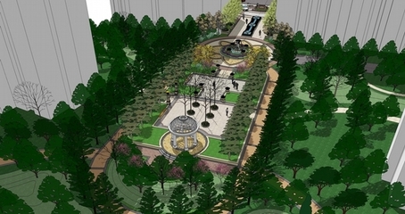 [內(nèi)蒙古]新古典主義浪漫和諧社區(qū)景觀設(shè)計方案(知名設(shè)計)