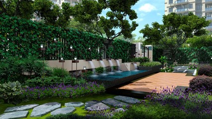 庭院景觀|空間|景觀設計|JemmaLee 