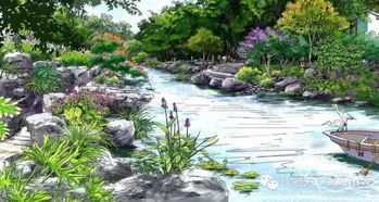 90p一線景觀設(shè)計(jì)公司項(xiàng)目手繪效果圖